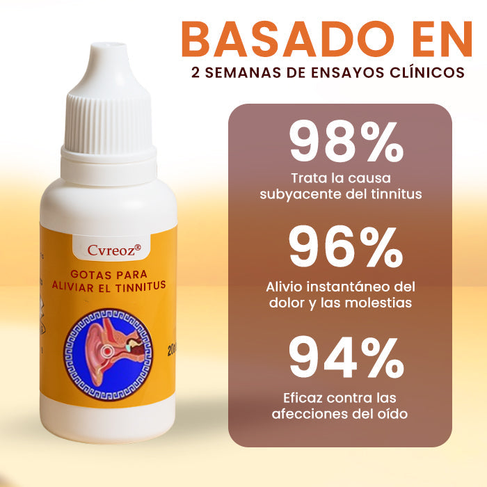 Cvreoz® Gotas para Aliviar el Tinnitus