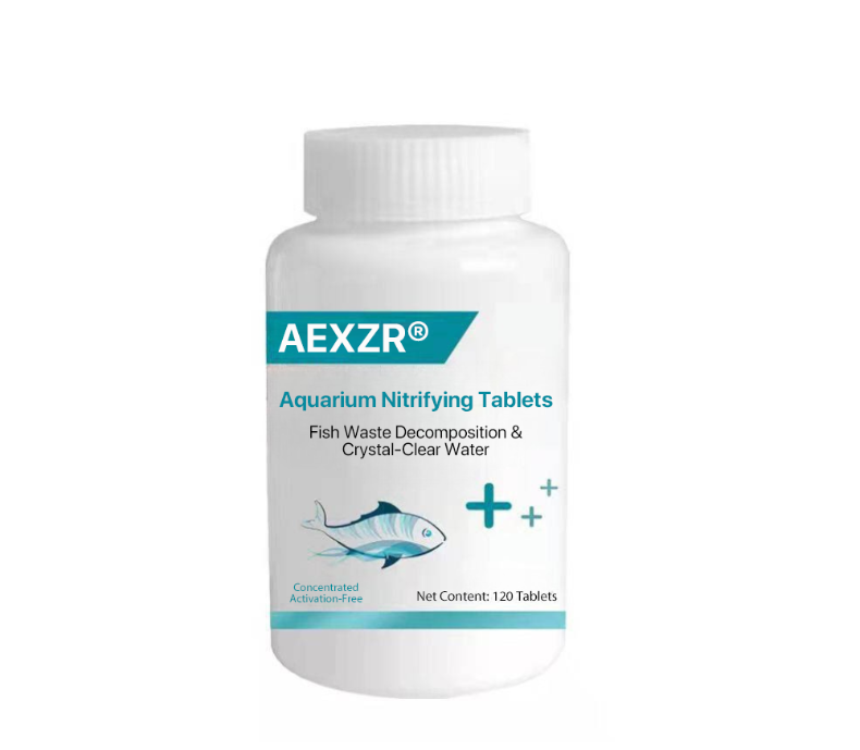 AEXZR® Aquarium Nitrifikationstabletten – Zersetzung von Fischabfällen & kristallklares Wasser