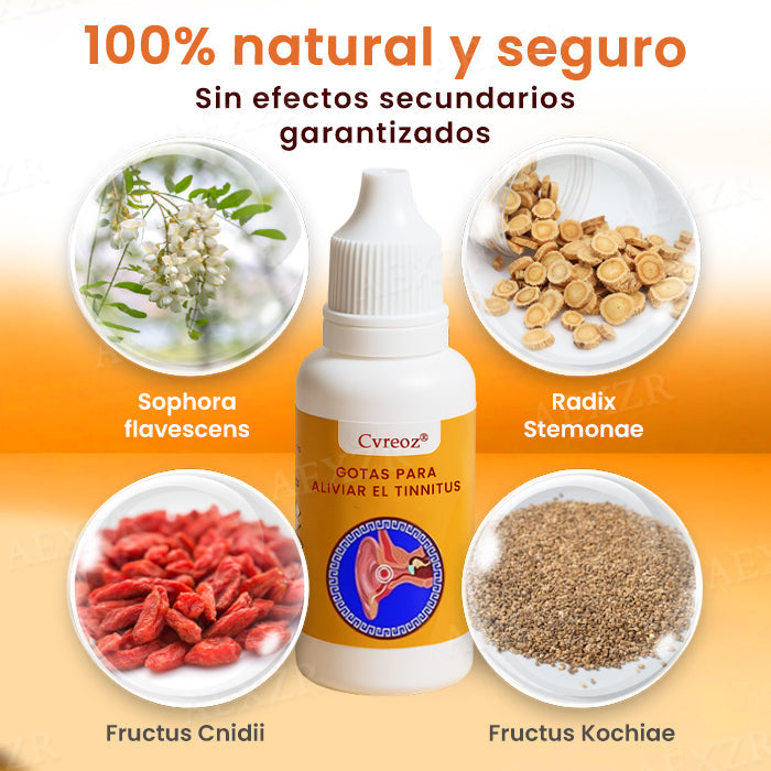 Cvreoz® Gotas para Aliviar el Tinnitus