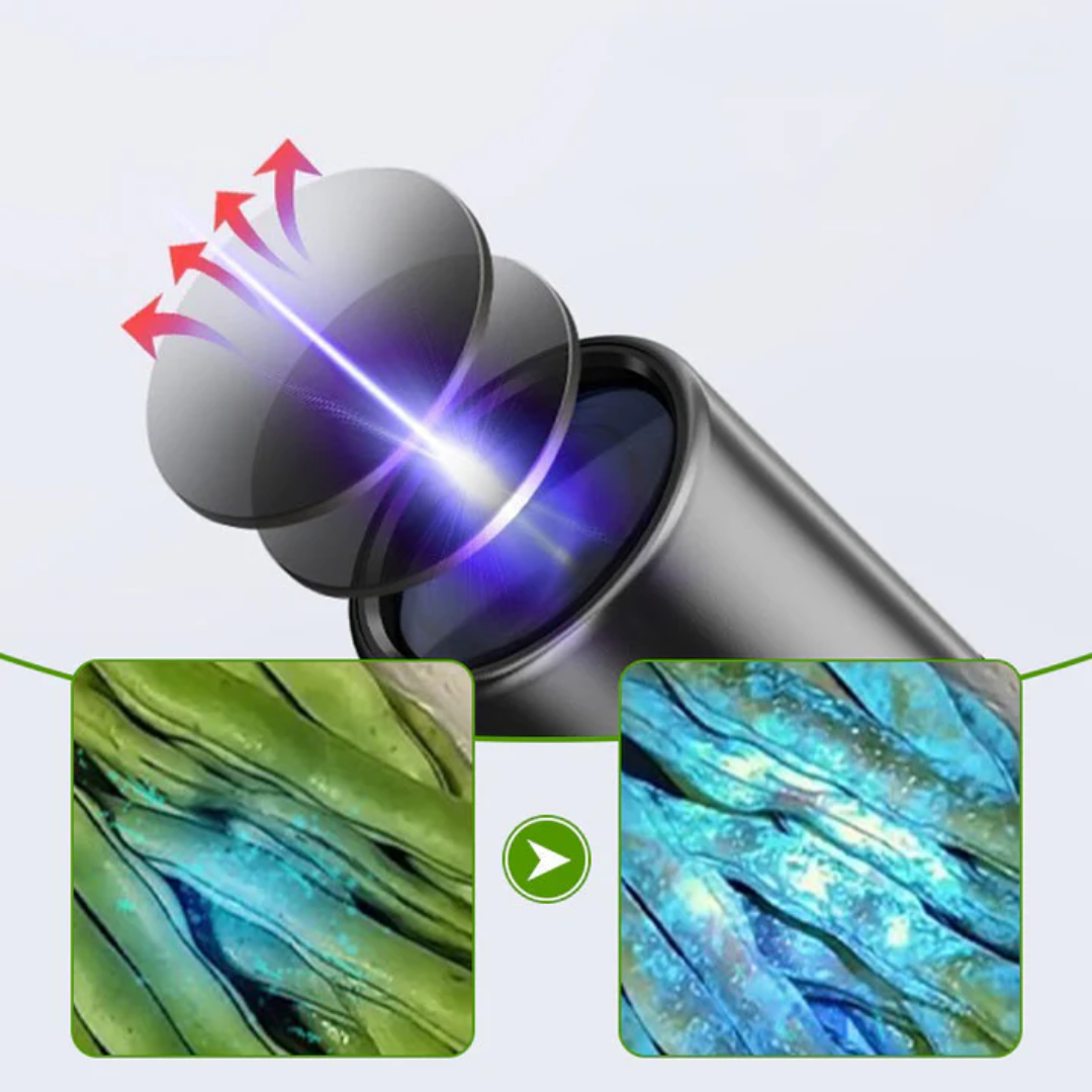 Billhol® UV-Schwarzlicht-Taschenlampe für die Gemüseinspektion