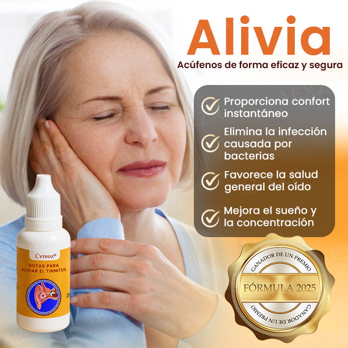 Cvreoz® Gotas para Aliviar el Tinnitus