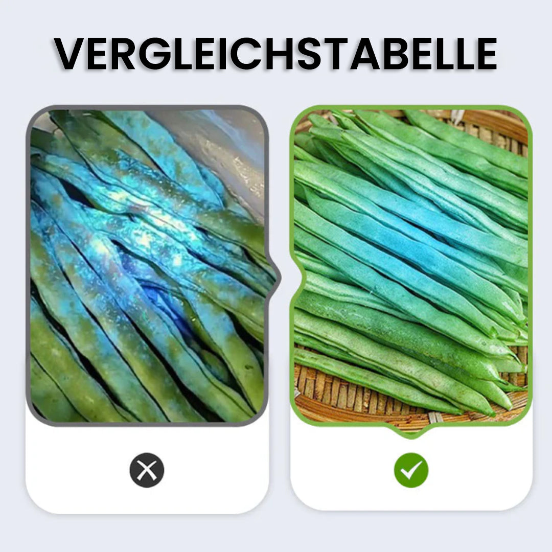 Billhol® UV-Schwarzlicht-Taschenlampe für die Gemüseinspektion