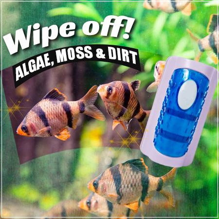 AEXZR®2-Wege-Magnet-Aquariumscheber