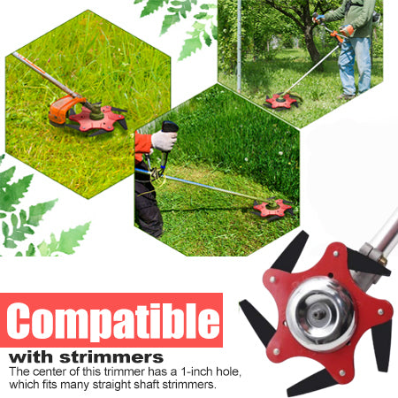 AEXZR®6 Stahlrasierer-Trimmerkopf