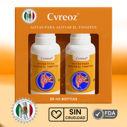 Cvreoz® Gotas para Aliviar el Tinnitus