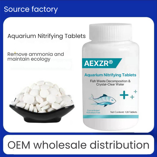 AEXZR® Aquarium Nitrifikationstabletten – Zersetzung von Fischabfällen & kristallklares Wasser