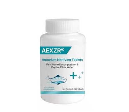 AEXZR® Aquarium Nitrifikationstabletten – Zersetzung von Fischabfällen & kristallklares Wasser