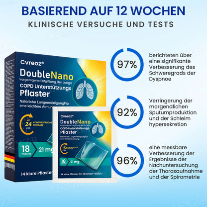 Cvreoz® DoubleNano COPD-Unterstützungspflaster