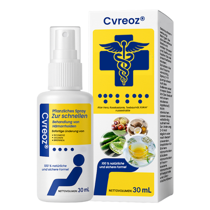 Cvreoz® Pflanzliches Spray zur schnellen Behandlung von Hämorrhoiden