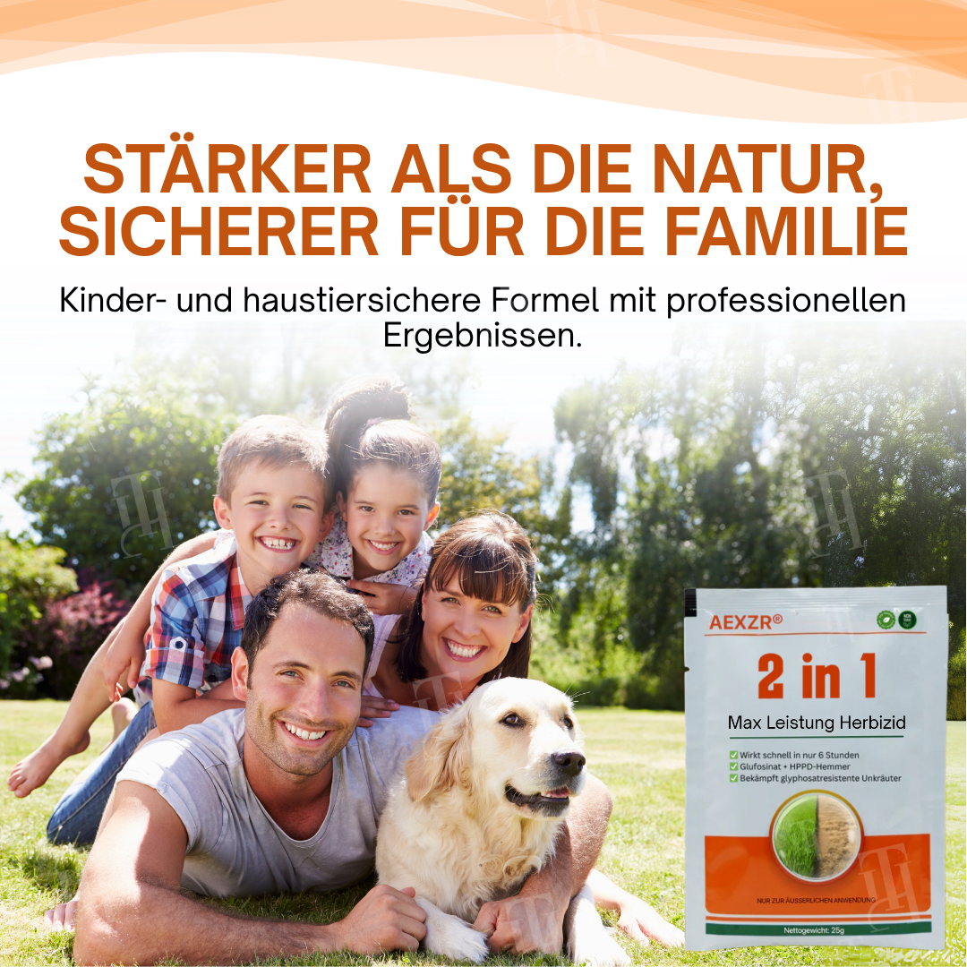 [Offizieller Shop] AEXZR® 2-in-1 Max Leistung Herbizid – 6-Stunden-Wirkung – Kein Warten mehr