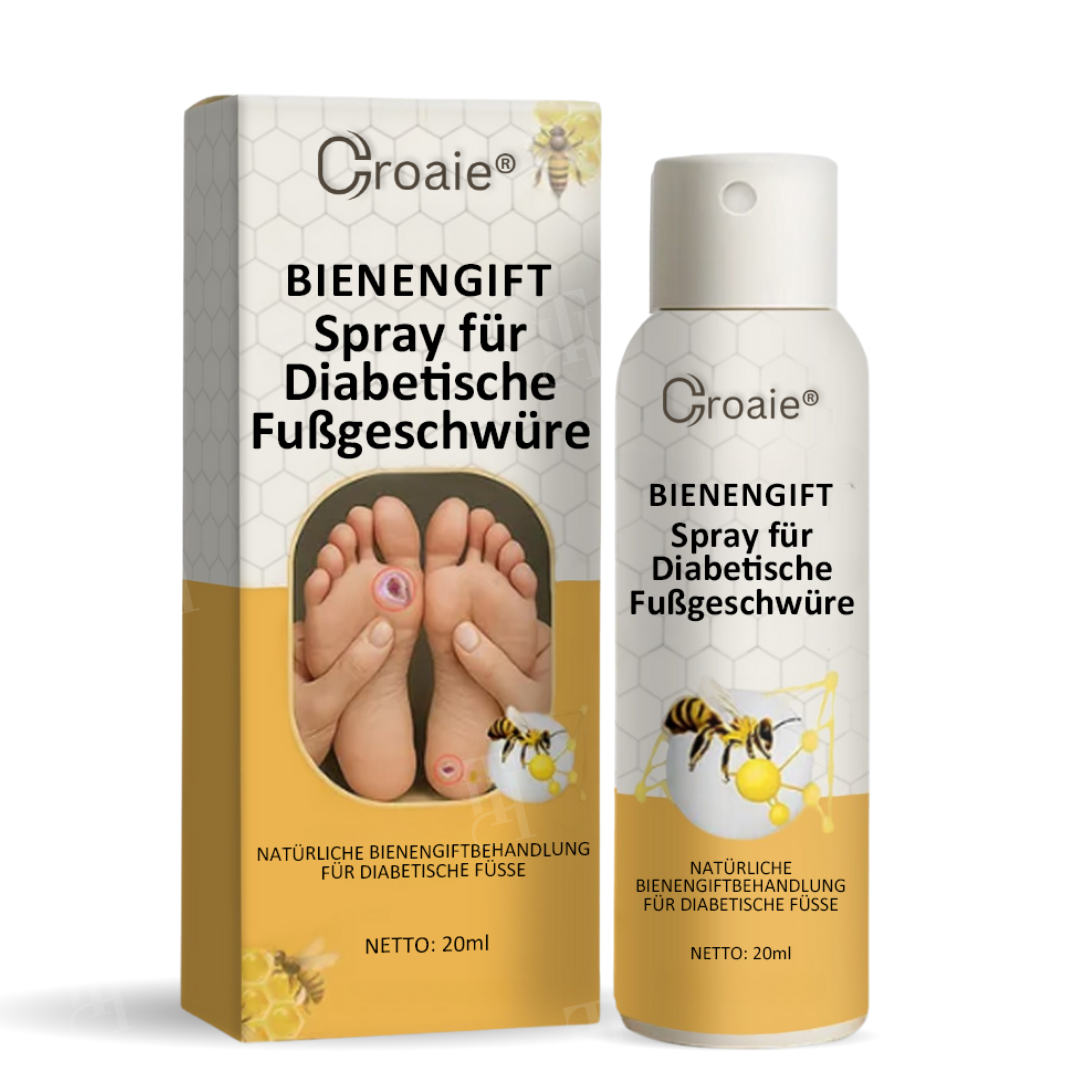 Croaie® Bienengift Spray für Diabetische Fußgeschwüre