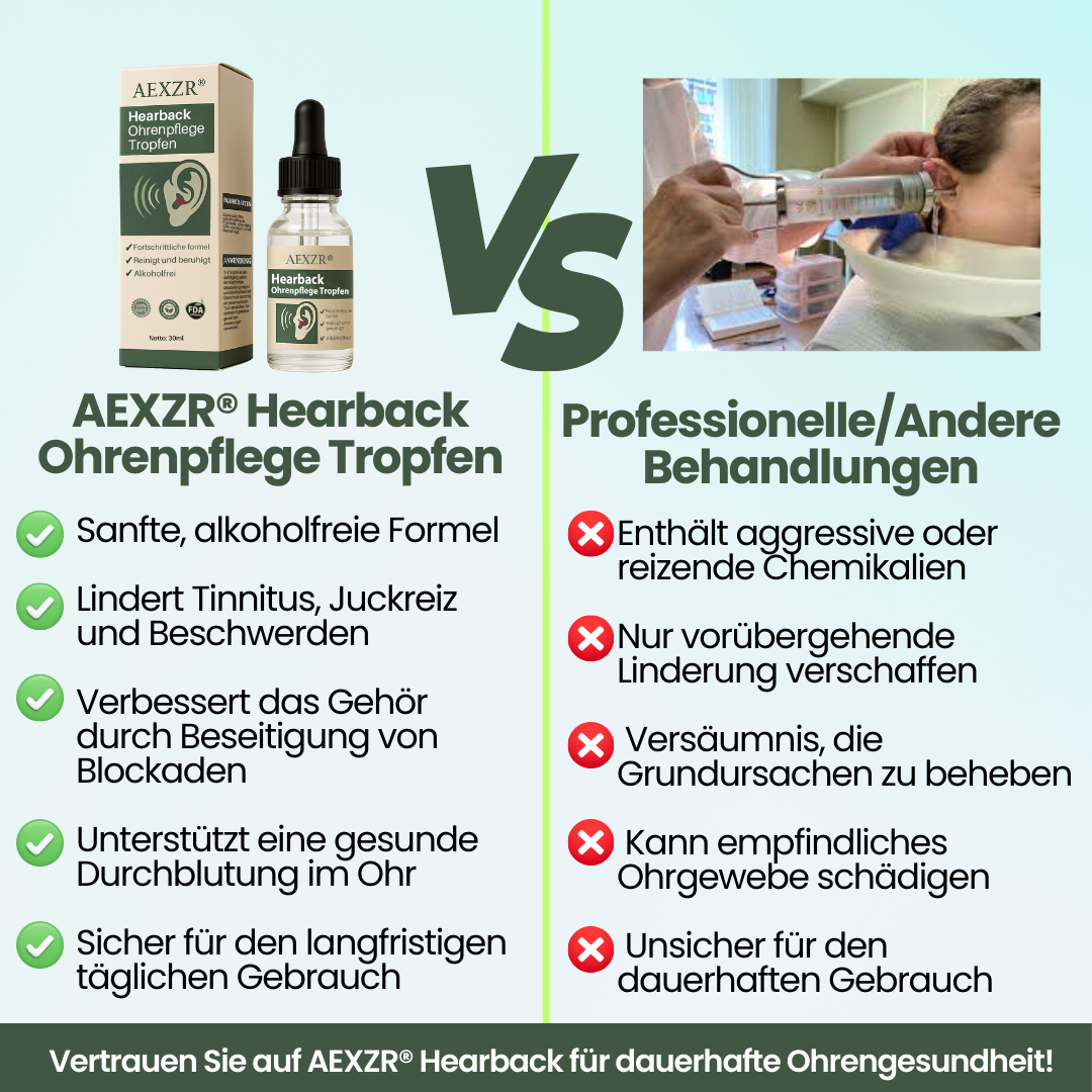 AEXZR® Hearback Ohrenpflege Tropfen
